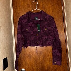 Wild Fable Pink Camo Jacket